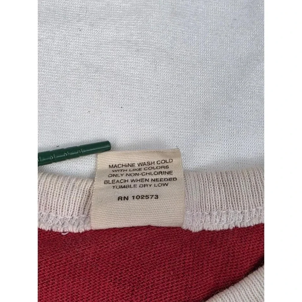 Vintage Hollister Shirt‎ Men Large Red Good Time Sportswear Soccer